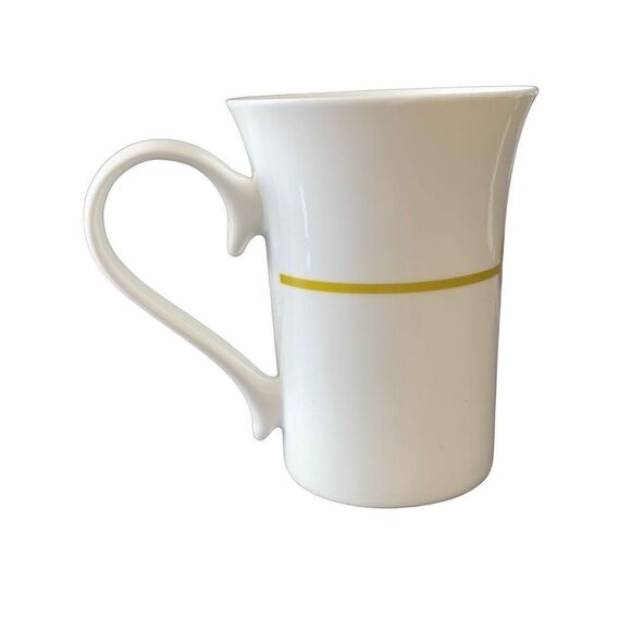 Pre Owned Starbucks 2014 Curves Gold Scroll Diamond Cup Coffee Tea Mug Unique - Picture 2 of 11